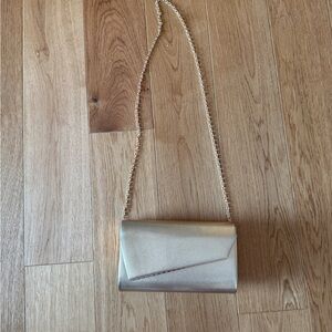 Elegant Gold Chain Clutch